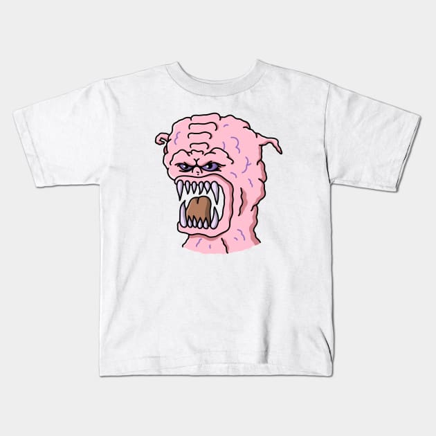 sucky Krang Kids T-Shirt by robchick